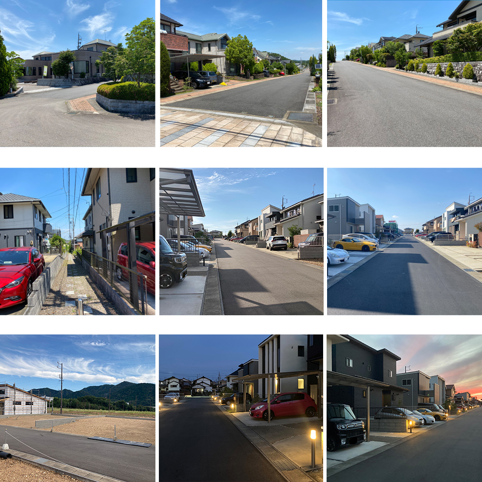 最寄のバス停から自由自在にアクセス。